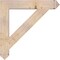 Ekena Millwork Traditional Arts & Crafts Smooth Bracket, Douglas Fir, 5 1/2"W x 38"D x 38"H BKT06X38X38TRA03SDF - alternate 4
